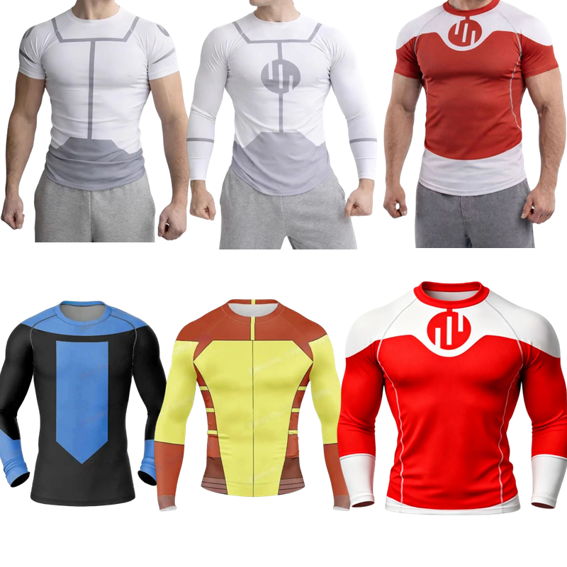 Invincible Cosplay Rash Guard  - Rash Guard Long Sleeve 리뷰 및 가격