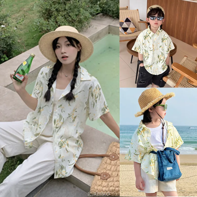 2025 Beach Family Parent-child - Summer Clothing Looks 리뷰 및 가격