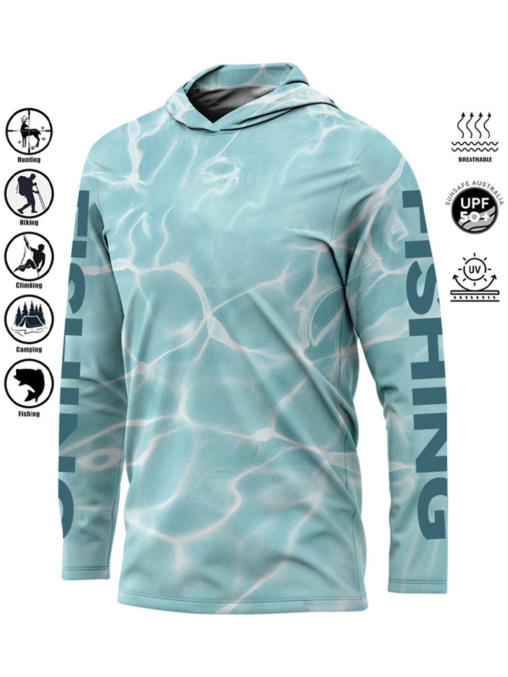 MALFC Hood Fishing Shirt Fishi - Rash Guard Long Sleeve 리뷰 및 가격
