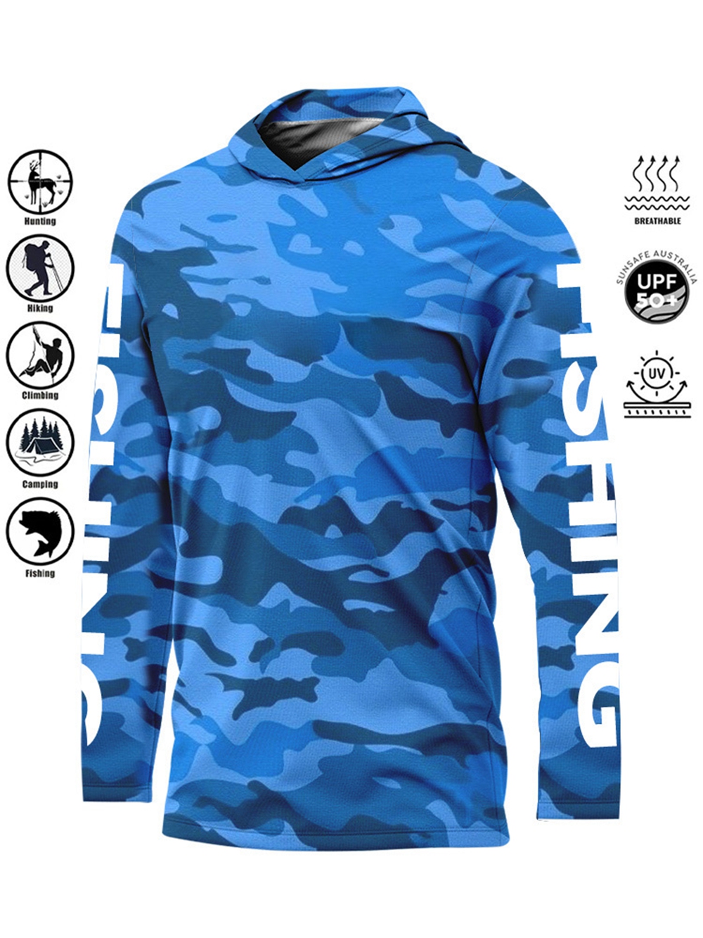 MALFC Hood Fishing Shirt Fishi - Rash Guard Long Sleeve 리뷰 및 가격