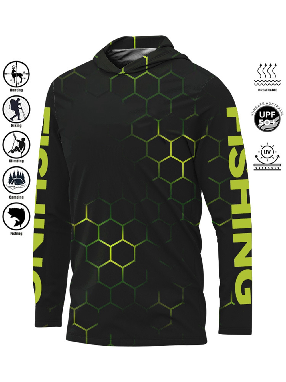MALFC Hood Fishing Shirt Fishi - Rash Guard Long Sleeve 리뷰 및 가격